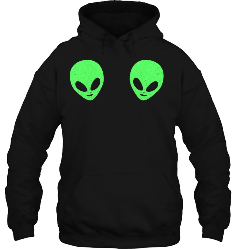 Cute Women Head Alien Boobs I