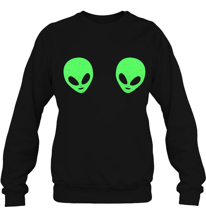 Cute Women Head Alien Boobs I