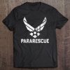 Distressed Usaf Pararescue Shirt Tee