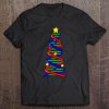 Dna Helix Christmas Tree Life Science Biology Teacher Gift Tee