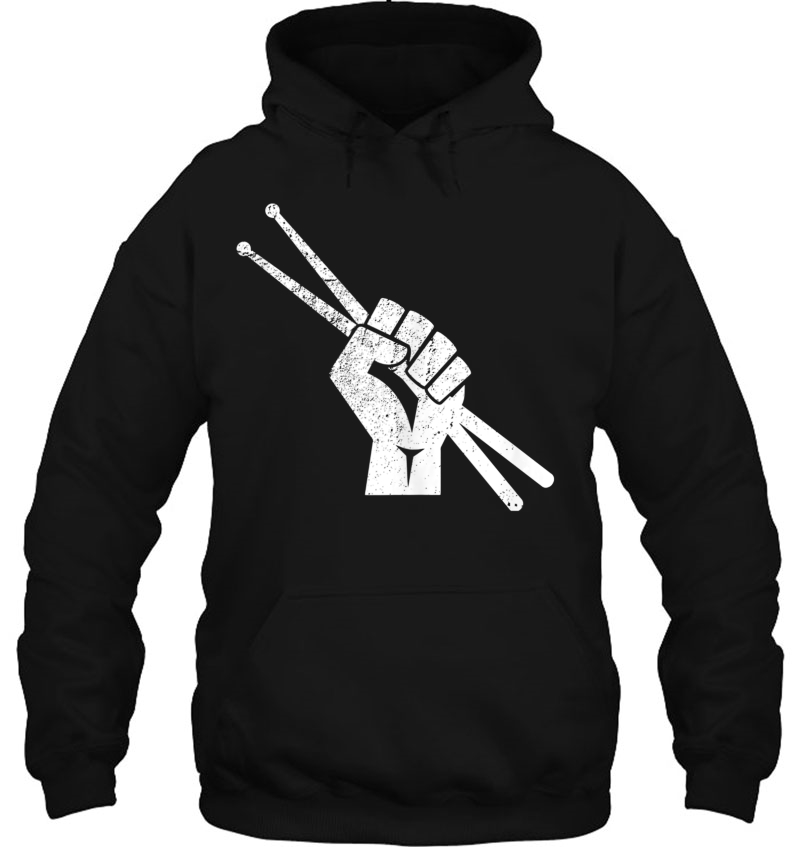 Drummer - Drum Sticks Rock Music Drumming Gift Tank Top Hoodie