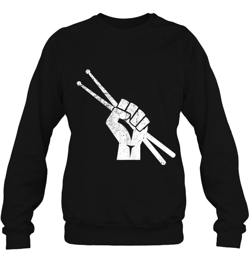 Drummer - Drum Sticks Rock Music Drumming Gift Tank Top Sweatshirt