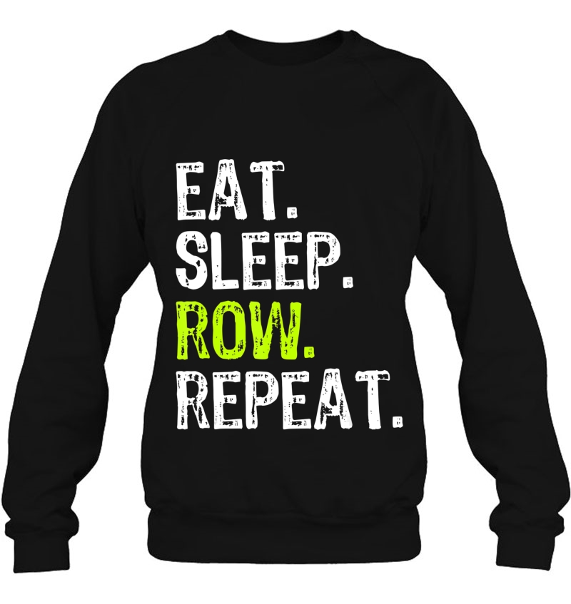 Eat Sleep Row Repeat Rowing Rower Crew Funny Gift Mugs