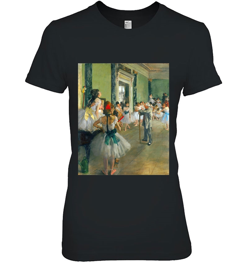 Edgar Degas Ballet Class Artwork For Dancers Hoodie