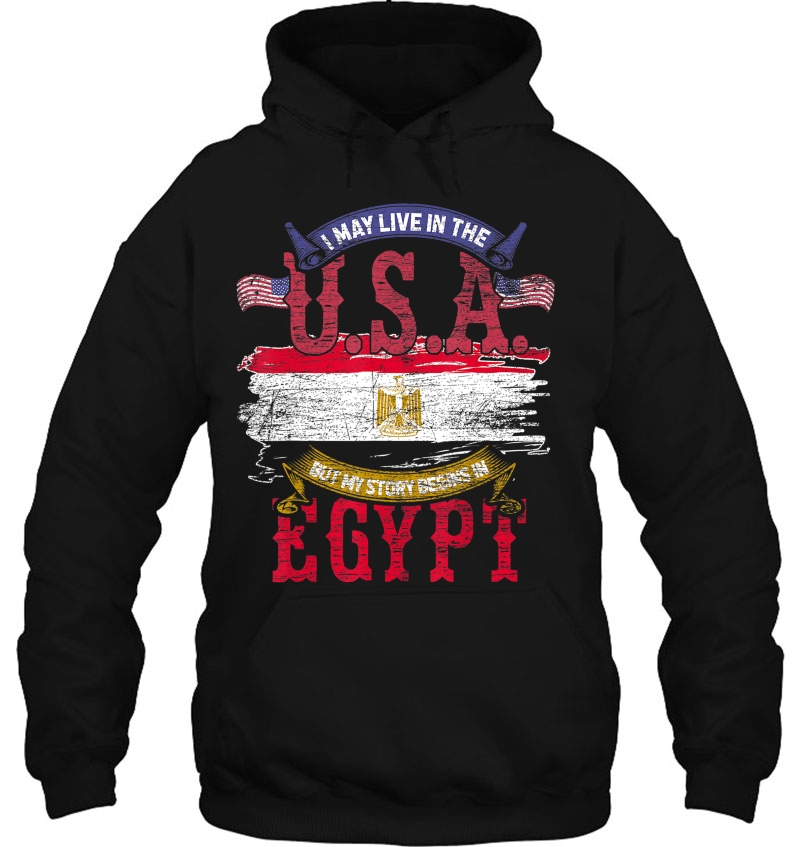 Egyptian I May Live In The Usa But My Story Begins In Egypt Mugs