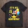 Emoji It's My Golden Birthday 11 Years Old 11Th Shirt Tee