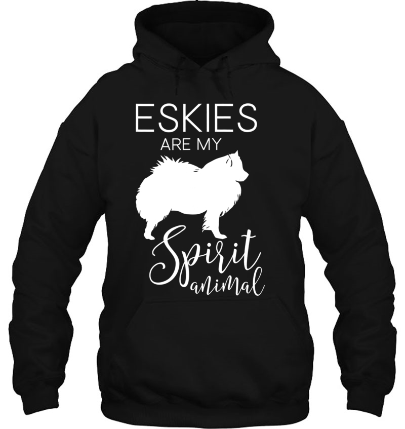 Eskie American Eskimo Dog Spirit Animal J000267 Ver2 Hoodie