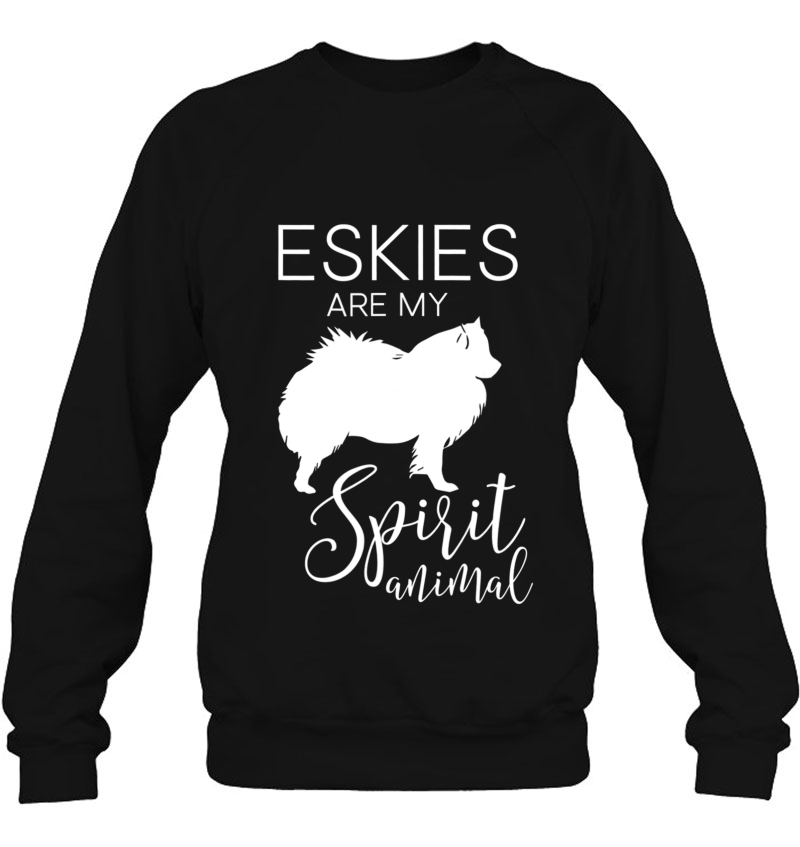 Eskie American Eskimo Dog Spirit Animal J000267 Ver2 Sweatshirt