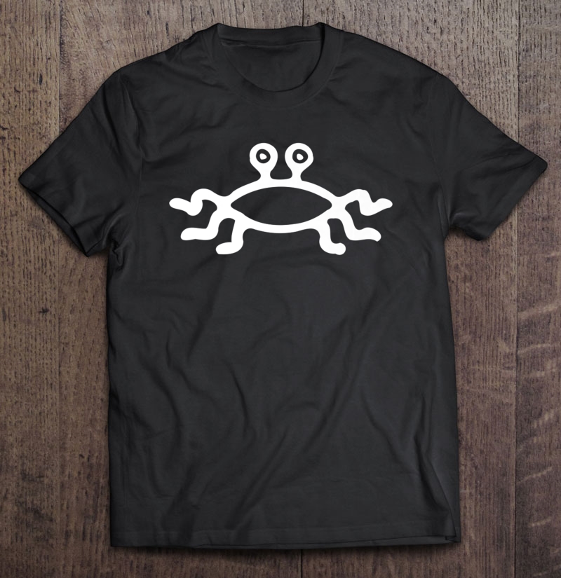 Flying Spaghetti Monster Fsm Pastafarian Tee - White Shirt