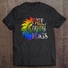 Free Grandma Hugs Pride Lgbt Rainbow Flag Tee