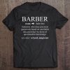 Noun Barber Definition Hairstylist Cool Tee