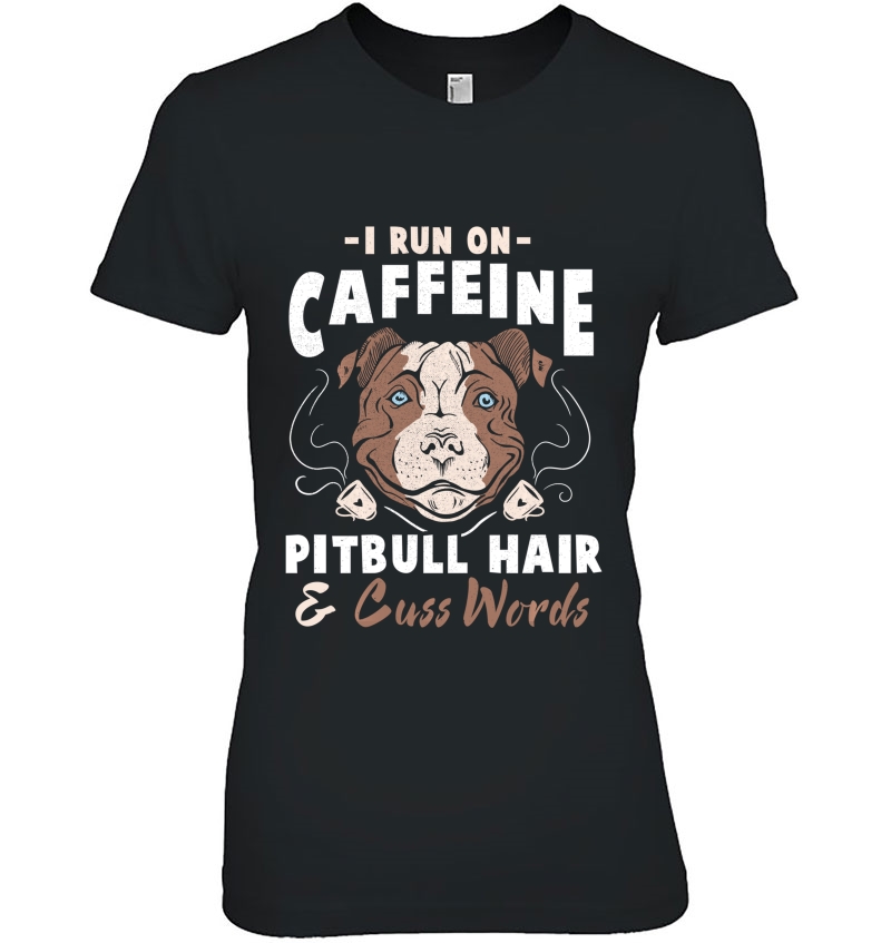 Pitbull Hair And Caffeine Pit Bull Fans Hoodie