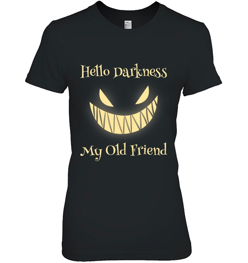 Hello Darkness My Old Friend Scary Pumpkin Hoodie