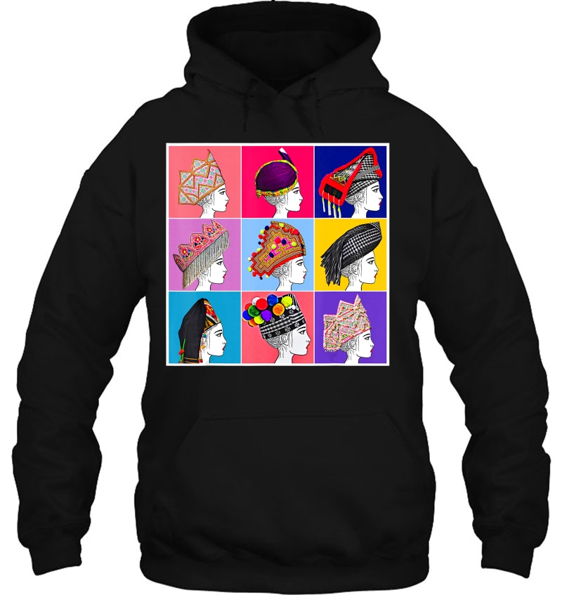 Hmong Sisters 9 Women United Hoodie