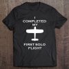 I Completed My First Solo Flight With Vintage Plane Tee