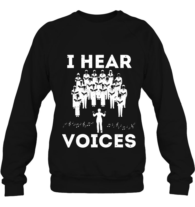 I Hear Voices Choir Director Singing Funny Chorister Music Mugs