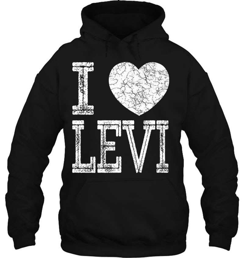 I Love Levi Valentine Boyfriend Son Husband Name Premium Mugs