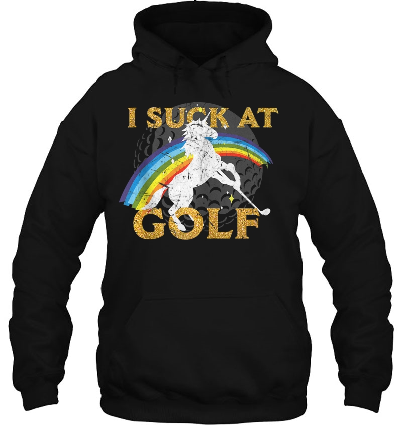 I Suck At Golf. Punishment For Lost Golf Bet. Tank Top Hoodie