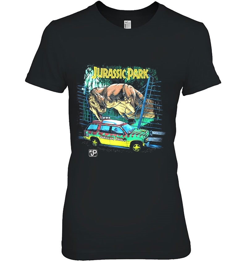 Jurassic Park Vintage Safari Drive Scene Tank Top Hoodie