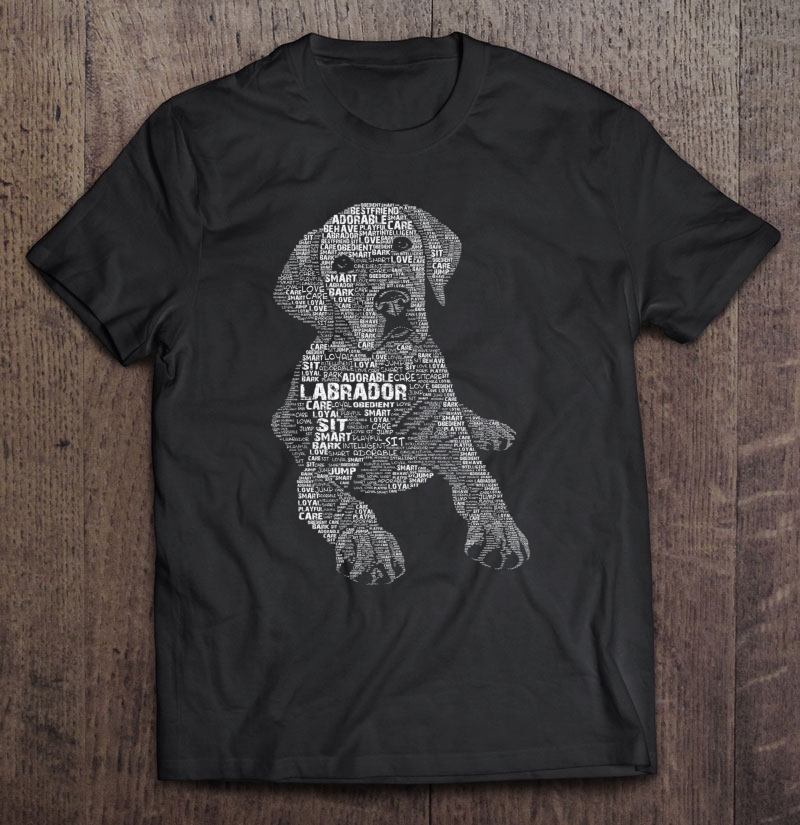 Labrador Lover Gifs - Yellow Labrador Shirt