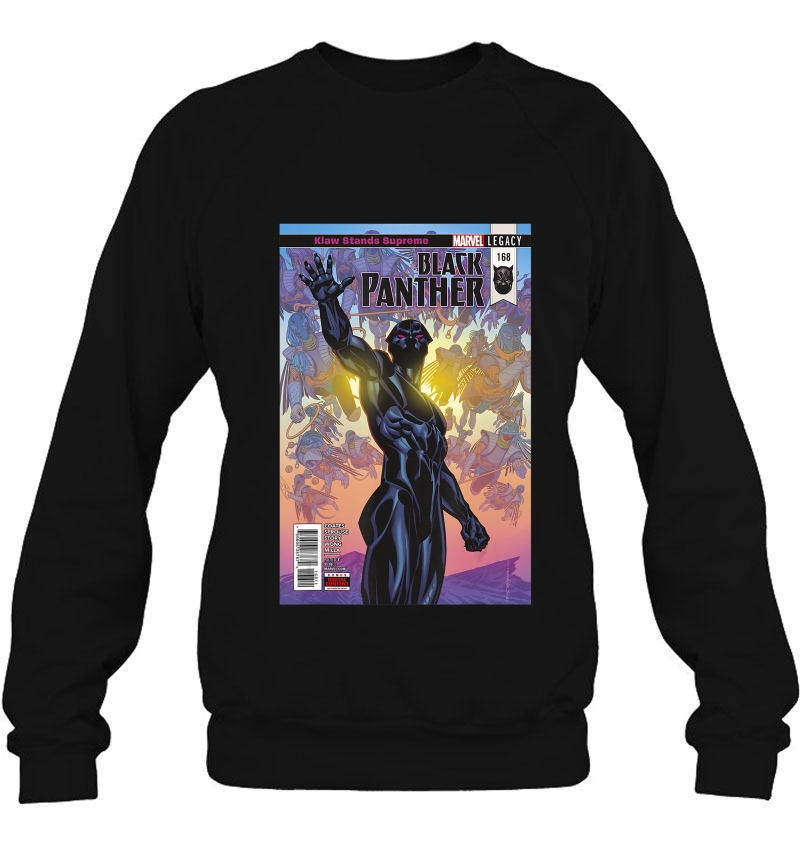 Marvel Black Panther Stands Supreme Comic Cover Sweatshirt