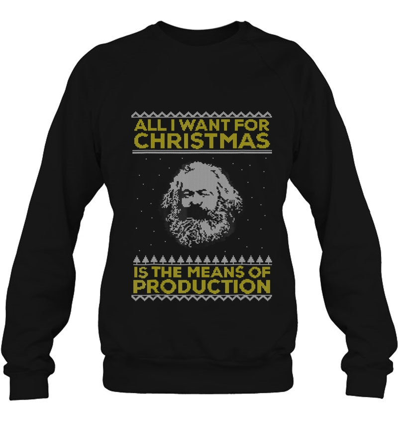 Marx - All I Want For Christmas Is The Means Of Production Mugs