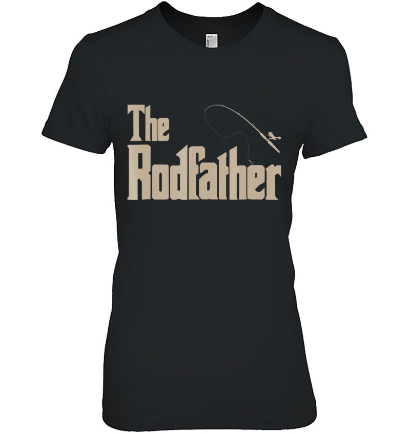 Mens Fishing & Outdoor Gifts The Rodfather Mens Tee Shirts Hoodie