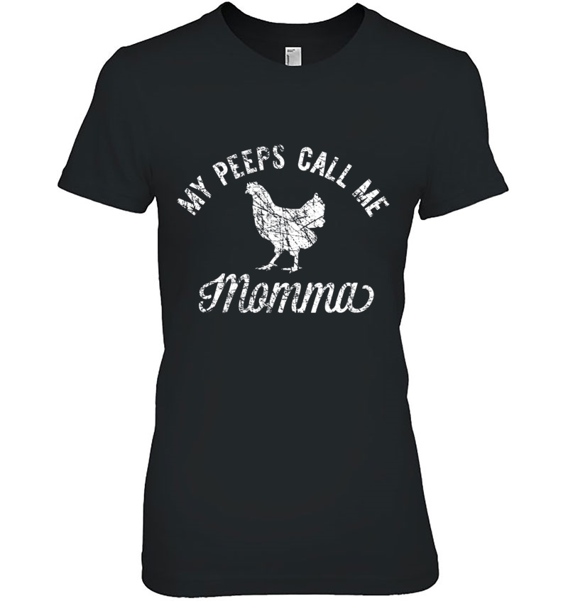 My Peeps Call Me Momma Chicken Lover Hoodie