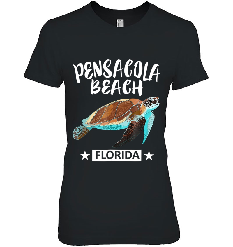 Pensacola Beach Florida Turtle Gift Hoodie