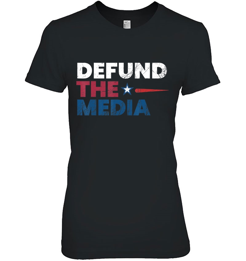 Presidential Election 86453112 Defund The Media Apparel Hoodie