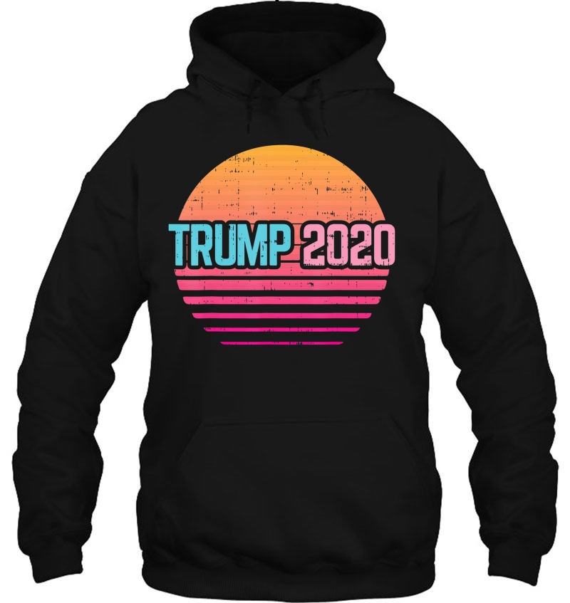 Pro Trump 2020 Retro Sunset Vaporwave Donald For President Mugs