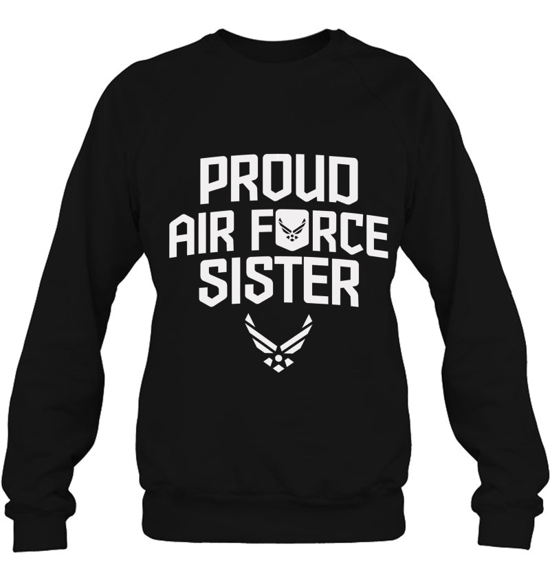 Proud Air Force Sister Shirt Military Veteran Gift Mugs