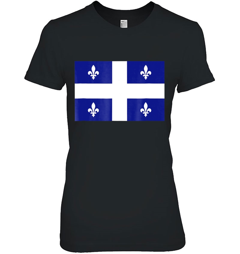 Quebec Flag Ladies Tee