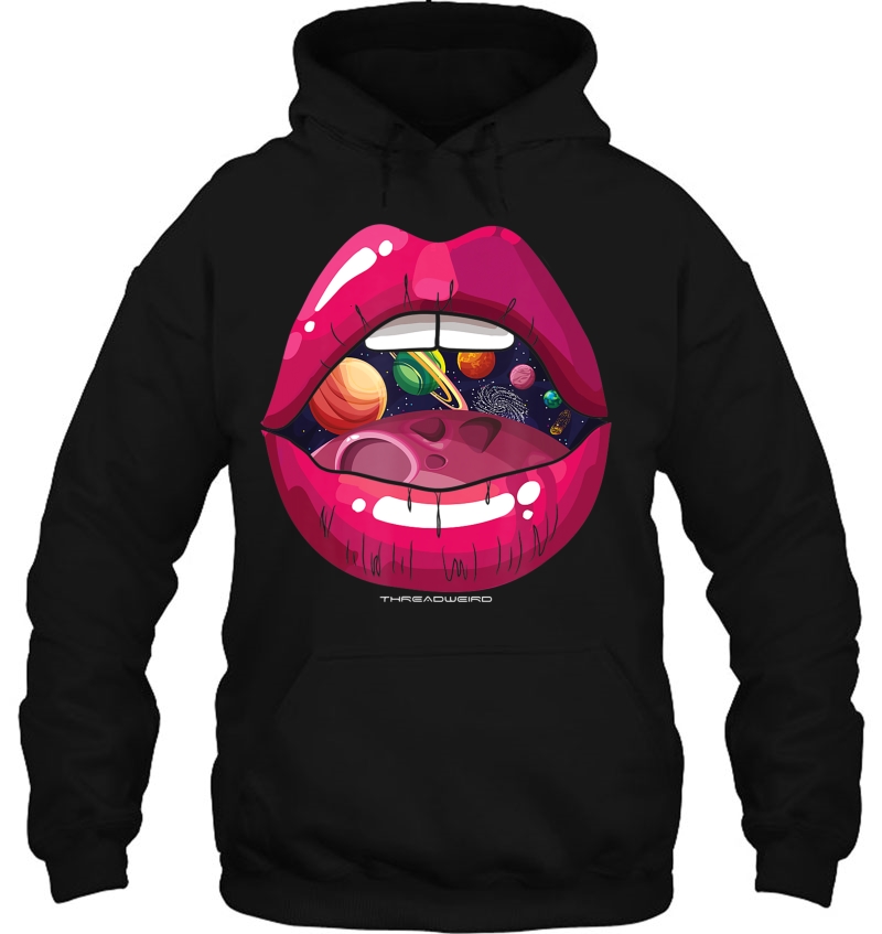 Rave Universe In Red Lips Mouth Trippy & Psychedelic Mugs