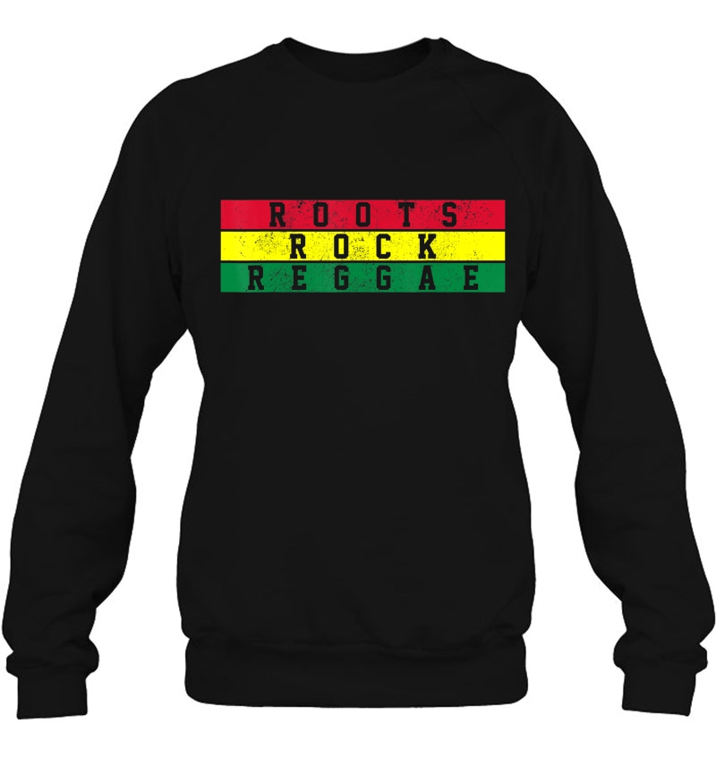 Reggae Music - Roots Rock Jamaica Rastafari Rasta Gift Sweatshirt