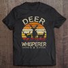 Retro Deer Whisperer Hunting Tshirt Deer Hunters Gift Tee