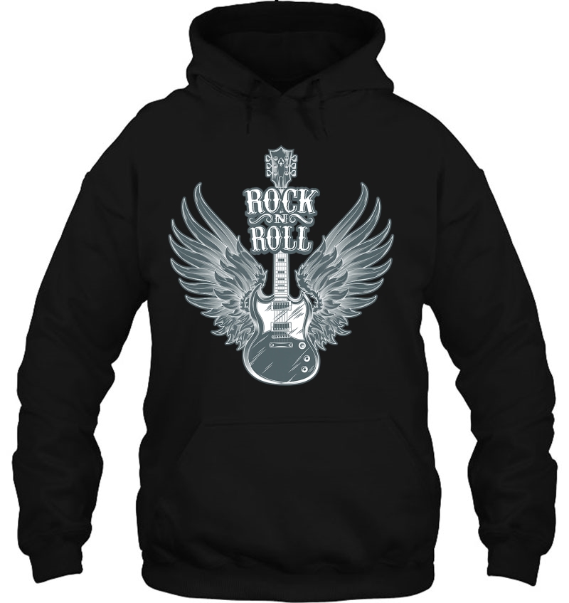 Rock N Roll Angel Wings Music Guitar Player Alternative Mugs