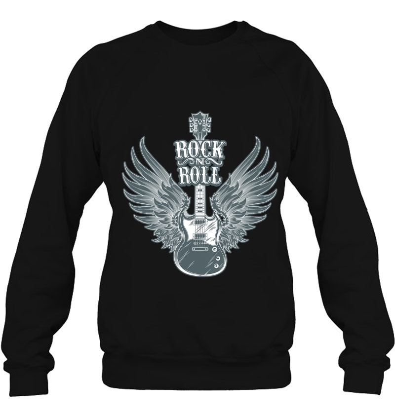 Rock N Roll Angel Wings Music Guitar Player Alternative Mugs