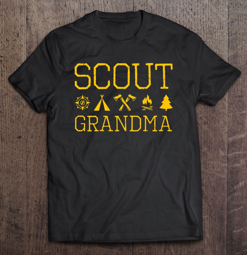 Scout Grandma Scout Scouting Member Supporter Shirt