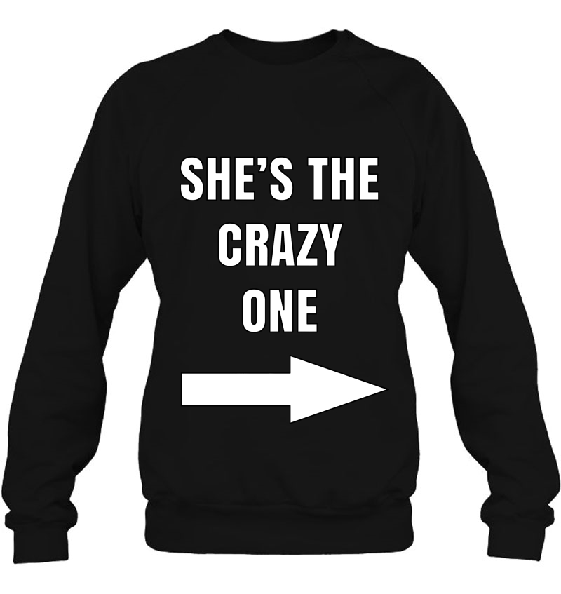 She's The Crazy One Matching Best Friends Shirts Mugs