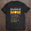 Shorkie Mom Retro Shirt Funny Shorkie Dog Gift Tee