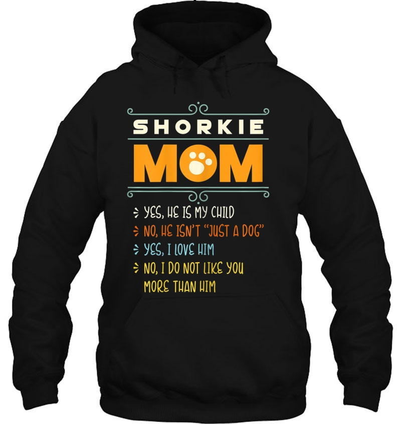 Shorkie Mom Retro Shirt Funny Shorkie Dog Gift Mugs