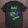 Slime Queen Mom Shirt Birthday Outfit Matching Outfit Tee