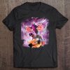 Space Pizza Sloth On Pug Unicorn On Waffles Tee