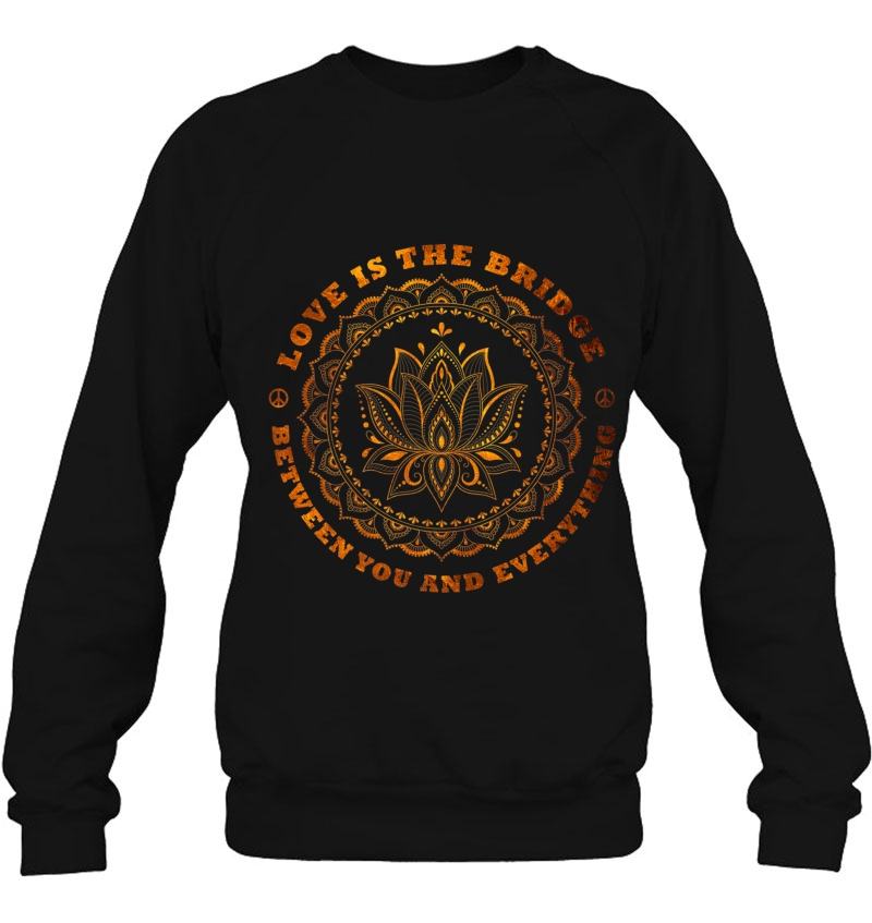 Spiritual Lotus Zen Buddha Yoga Quote For Men Women Sweatshirt