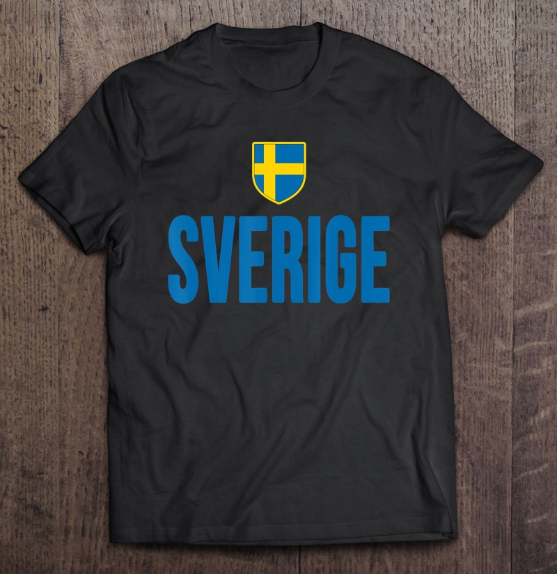 Sweden Swedish Flag Sverige Gift Love Souvenir Shirt