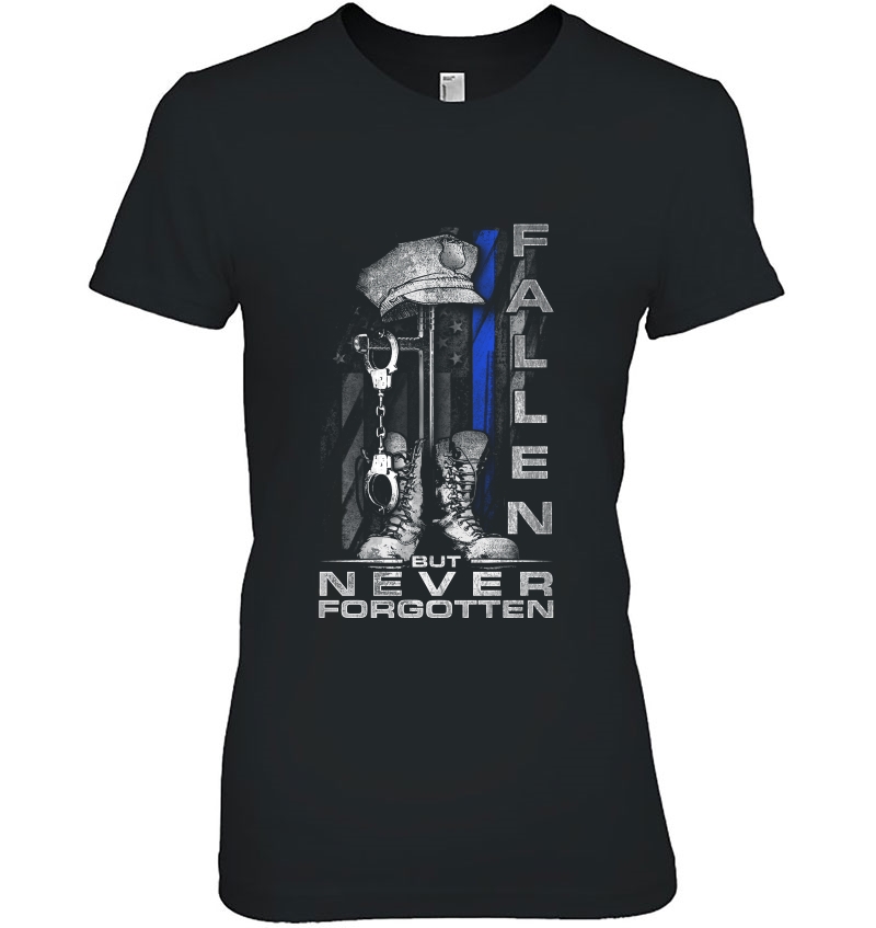 Thin Blue Line - Fallen But Never Forgotten Hoodie