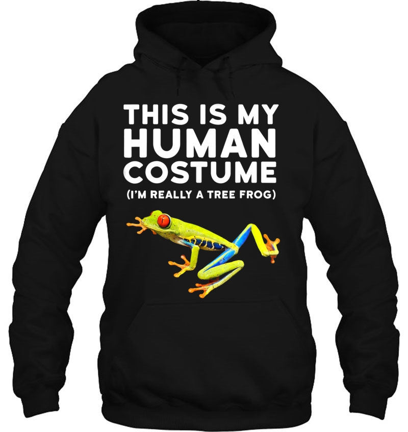 Tree Frog - This Is My Human Costume Tree Frog Tee Mugs