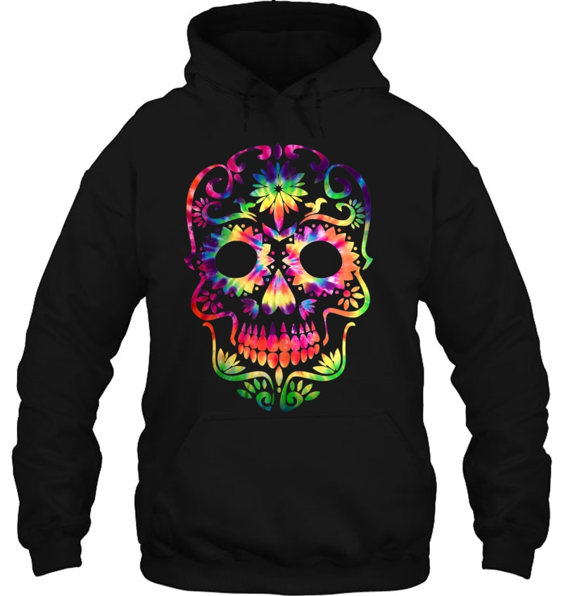 Tie Dye Day Of The Dead Shirt Art-70
