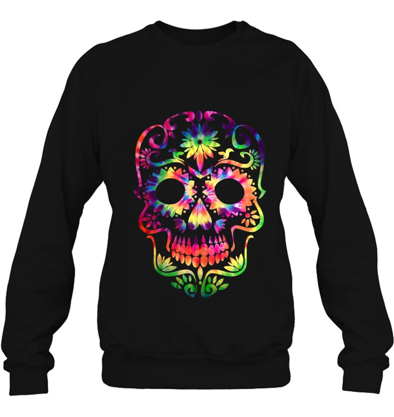 Tie Dye Day Of The Dead Shirt Art-70